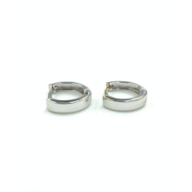 Серьги из белого золота